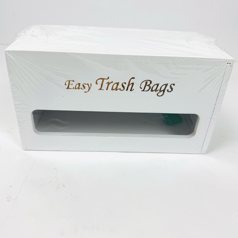 Trash Bag Holder White 10 x 5.5